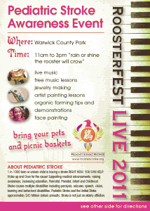 Pediatric Stroke Awareness Music Festival RoosterFEST LIVE 2011